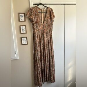 Evangeline Summer Floral Dress - Natural Life